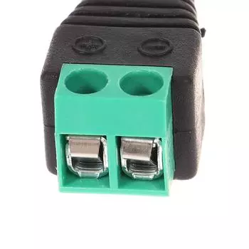 1 пара разъемов постоянного тока типа «мама» и «папа» 5,5X2,1 мм, адаптер питания, разъемы для одноцветной светодиодной ленты камеры видеонаблюдения