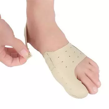 1 пара разделителей пальцев ног для пальцев ног, протектор для вальгусной деформации большого пальца стопы, регулятор косточки стопы, защита для здоровья костей стопы, поддержка L абрикосовый