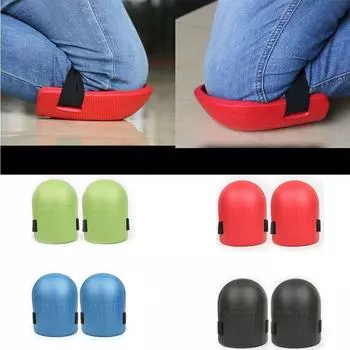 1 пара разноцветных мягких наколенников EVA для пола, влагостойкие, нетоксичные, утолщенные, ручная работа, спортивные наколенники для защиты коленей, инструменты