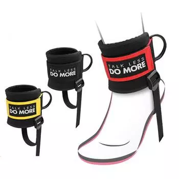 1 пара регулируемых ремней для лодыжек для канатных тренажеров, фитнес-манжеты для лодыжек, тренажер для наращивания ягодиц, тренажерный зал красный