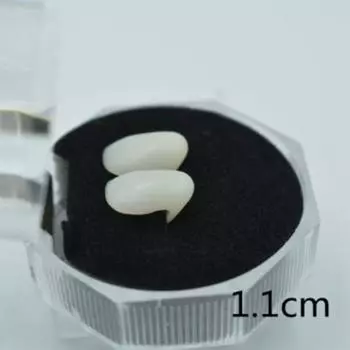 1 пара реквизит для костюма вампира, смоляные вставные зубы, декор для Хэллоуина