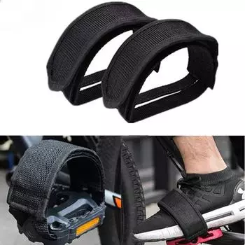 1 пара ремней для педалей велосипеда, нейлоновый зажим для носка, ремешок для ноги, клейкий ремень, педали велосипеда с фиксированной передачей, детали для шоссейных велосипедов, аксессуары для горного велосипеда