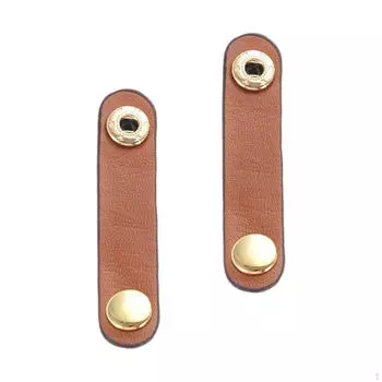 1 пара ремней для сумки через плечо с пряжкой на кнопке, съемные аксессуары, сменная ручка чёрный