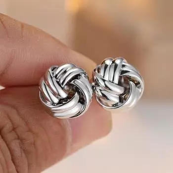 1 пара ретро золотистых серег-пусетов в виде хвороста для женщин, модные геометрические серьги, ювелирные изделия серебряный