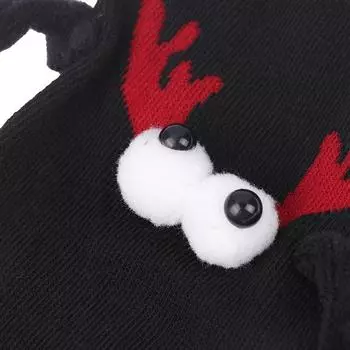 1 пара рождественских носков для рук, магнитные носки для пар, забавные носки средней длины as the picture