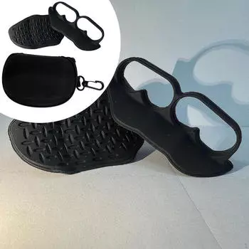 1 пара ручек для поднятия тяжестей, накладки на штангу, эргономичные защитные накладки для рук в спортзале чёрный