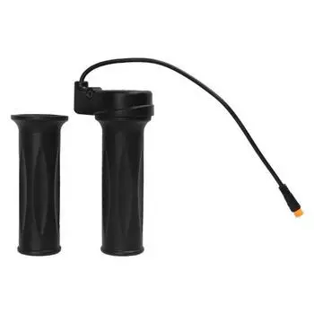 1 пара ручек газа для электрического велосипеда, универсальная чувствительная ручка акселератора для скутера с водонепроницаемым соединением для преобразования