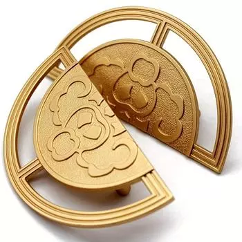 1 пара ручек из цинкового сплава в винтажном стиле, круглые винтажные ручки для дверей ящиков шкафа 1 Pair Small