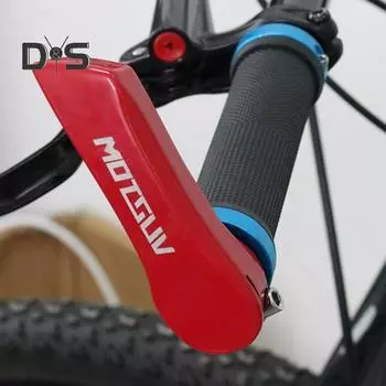 1 пара ручек на руль велосипеда из прочного алюминиевого сплава, эргономичная, нескользящая, для шоссейного горного велосипеда, концевая ручка для руля, аксессуары для велосипеда циан