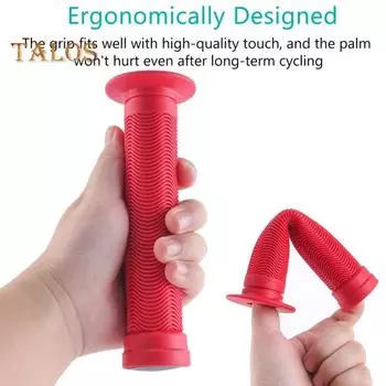 1 пара ручек на руль велосипеда, нескользящая резина, универсальная, для горного велосипеда, шоссейного, сменная накладка на ручку, аксессуары для велосипеда фиолетовый