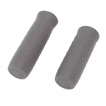 1 пара ручек руля с выпуклым зернистым дизайном, нескользящие, удобные, ручки руля для электросамоката