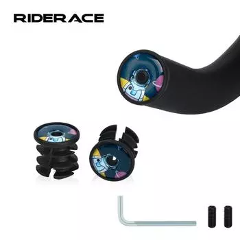 1 пара ручек велосипеда, заглушки для руля, нейлоновые заглушки для руля горного шоссейного велосипеда, заглушки для ручек горного велосипеда, аксессуары для велоспорта