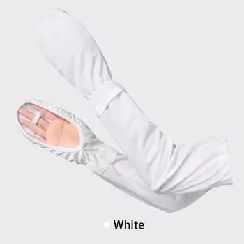 1 пара рукавов от солнечных ожогов, летние УФ-защитные рукава для женщин, для вождения, с длинными рукавами и регулируемыми манжетами белый