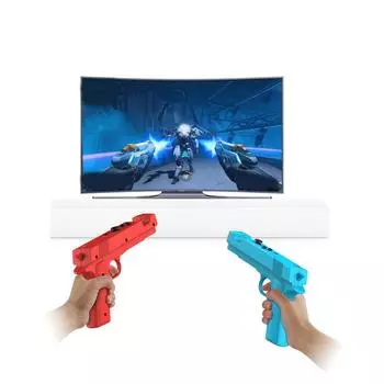 1 пара рукояток в форме пистолета, джойстик с сенсором для игрового контроллера/геймпада Switch NS/NS OLED
