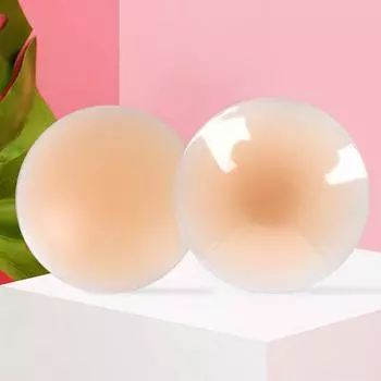 1 пара самоклеящихся лепестков одного размера, экологически чистый самоклеящийся бюстгальтер, невидимые силиконовые накладки на грудь, накладки на соски