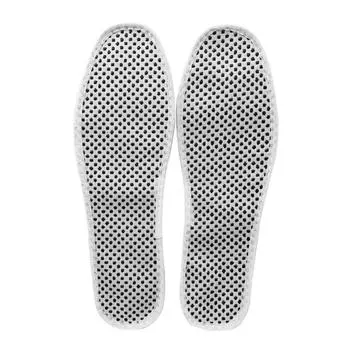 1 пара самонагревающихся стельок для обуви в дальнем инфракрасном диапазоне, массажная стелька для магнитной терапии, хлопковые нанотехнологические массажные стельки против усталости для мужчин и женщин 36
