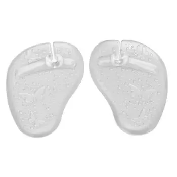 1 пара сандалий протектор носка нескользящий износостойкий гелевая плюсневая подушечка с рисунком бабочки