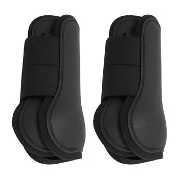 1 пара сапог для верховой езды, удобные, легкие в носке, многофункциональные, защитные, открытые спереди сапоги для верховой езды Medium Size