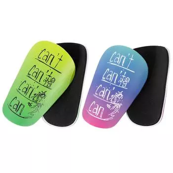 1 пара щитков для голени из ЭВА, миниатюрные футбольные щитки для голени, амортизирующие футбольные накладки на голень, легкие для детей, молодежи и взрослых green XS