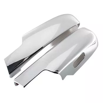 1 пара серебристых нижних зеркальных чехлов для Chevy Silverado GMC Sierra Tahoe Yukon