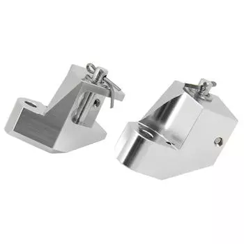 1 пара серебристых подножек мотоцикла для пассажира, комплект для занижения для BMW K1600GT/GTL/Bagger/Grand America 2011-2020