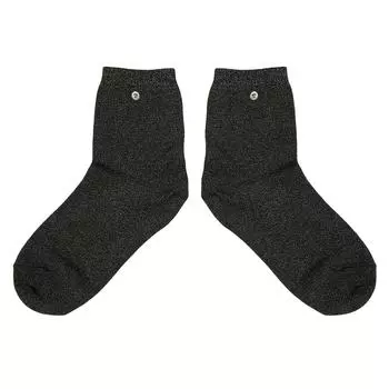 1 пара серебряных волоконных электродных носков, проводящие импульсные растягивающиеся носки для массажа ног