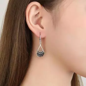 1 пара серег Гинзбурга с геометрическим рисунком в память о значимом капающем масле, женские серьги правосудия, феминистские украшения серебряный