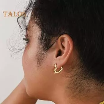 1 пара сережек-сердец унисекс с заклепками, висячие серьги в стиле хип-хоп из полированной титановой стали для вечеринок в ночном клубе чёрный