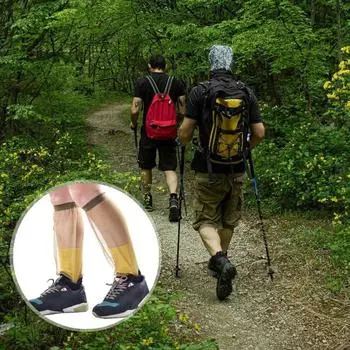 1 пара сетчатых рукавов на резинке, дышащая летняя летняя уличная защита для кемпинга, пешего туризма, рыбалки, мужская и женская защита для икр зелёный