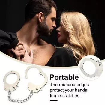 1 пара секс-игрушек с металлическим замком, игрушка для фиксации лодыжки и запястья, игрушка для связывания, ролевая игра, аксессуар для пар