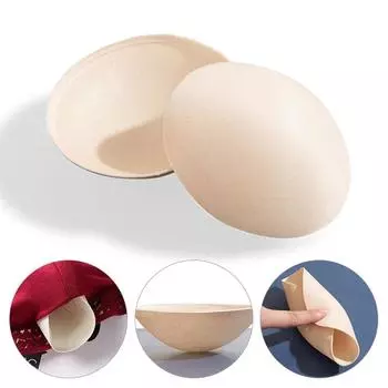 1 пара сексуальных накладок на соски, вставки для бикини, съемные женские подушечки для бюстгальтера, бюстгальтеры для увеличения груди, чашки с эффектом пуш-ап S