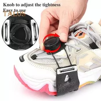 1 пара шипов для льда, кошки с 5 стальными шипами, регулируемая ручка, зимняя обувь для ходьбы по льду и снегу, противоскользящие захваты, шипы для ботинок чистый