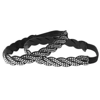 1 пара широких ремешков для обуви, противоскользящие износостойкие женские ремешки для обуви на высоком каблуке чёрный