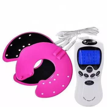 1 пара силиконовых электродных подушечек для массажера груди EMS физиотерапевтического аппарата