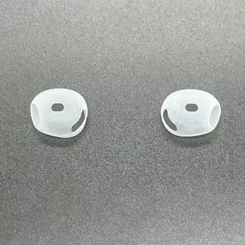 1 пара силиконовых амбушюров для Airpods 4 Чехол для беспроводных наушников Защитные амбушюры Чехлы для Airpods 4 Амбушюры Насадки для ушей