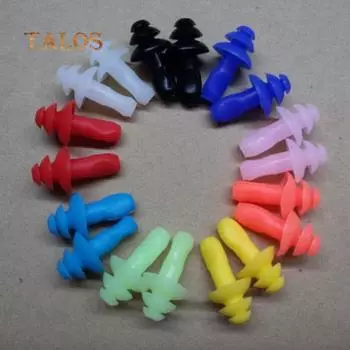 1 пара силиконовых беруш, удобные противошумные беруши для исследования храпа, удобные беруши для сна чёрный