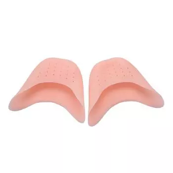 1 пара силиконовых мягких балетных пуантов для танцев, защита для пальцев ног, уход за ногами, плоть