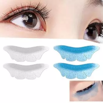 1 пара силиконовых подушечек для завивки ресниц в форме бабочки, липкие стержни для ресниц, щиток для подъема, 3D-щипцы для завивки ресниц, аппликаторы, инструменты синий