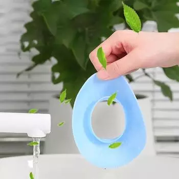 1 пара силиконовых повязок для запястья, повязка на запястье, резинки для волос для мытья лица для женщин, повязка на голову синий