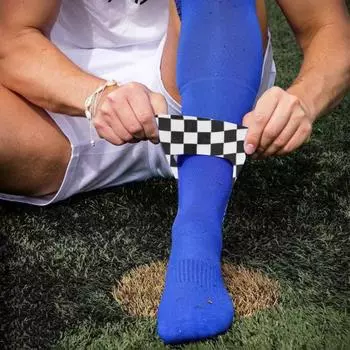1 пара силиконовых ремней для защиты голени для мужчин и женщин, молодежный футбол, регби, защита ног, эластичная, безопасная, для занятий спортом на открытом воздухе