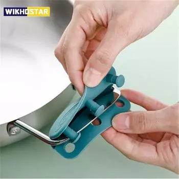 1 пара силиконовых ручек, противоскользящая силиконовая крышка для ручки кастрюли, теплоизоляционная ручка, кухонные аксессуары красный