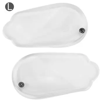 1 пара силиконовых стелек для поддержки свода стопы, мягкие эластичные стельки для обуви L (Adulte)