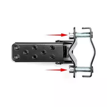 1 пара складных подножек для ретро-мотоцикла, амортизирующие педали, модифицированные детали, совместимые с аксессуарами Honda чёрный