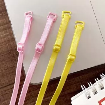 1 пара сменных аксессуаров, невидимый бюстгальтер, эластичный тонкий плечевой ремень, женский бюстгальтер 0,6 см