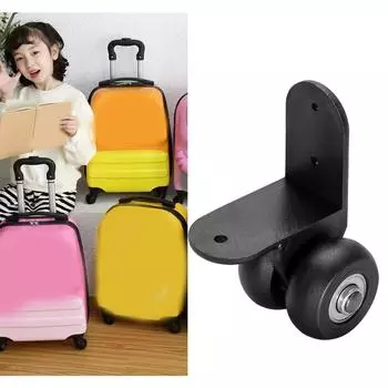1 пара сменных колес для чемодана, багажа и сумок, запасные ролики, аксессуары, простая установка и снятие