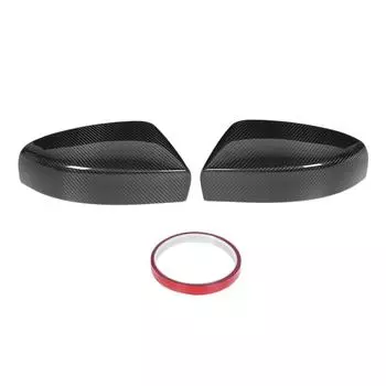 1 пара сменных крышек боковых зеркал заднего вида из углеродного волокна для Maserati Quattroporte