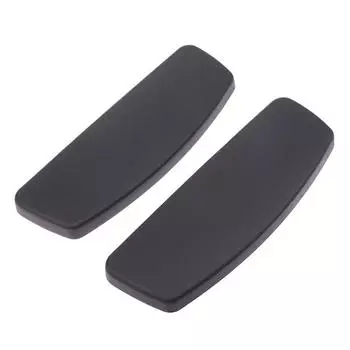 1 пара сменных подлокотников для офисного кресла с монтажным отверстием, простая установка, детали игрового кресла Fixed Mount