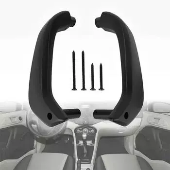 1 пара сменных внутренних ручек передней двери, левая сторона водителя и правая сторона пассажира D2BB-A23943-CA35B8 G2BZ-5823943-JA чёрный