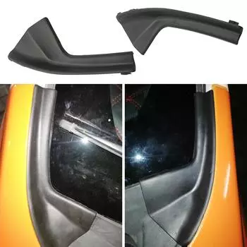 1 пара совместима с 66895-ED50A 66894-ED500 автомобильная лобовая пленка лобовое стекло угловая отделка стеклоочиститель боковая отделка крышка пластина