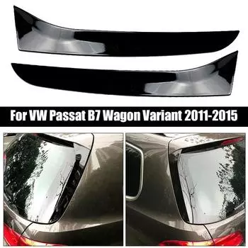 1 пара спойлеров на заднее стекло для Volkswagen VW Passat B7 Wagon Variant 2011-2015